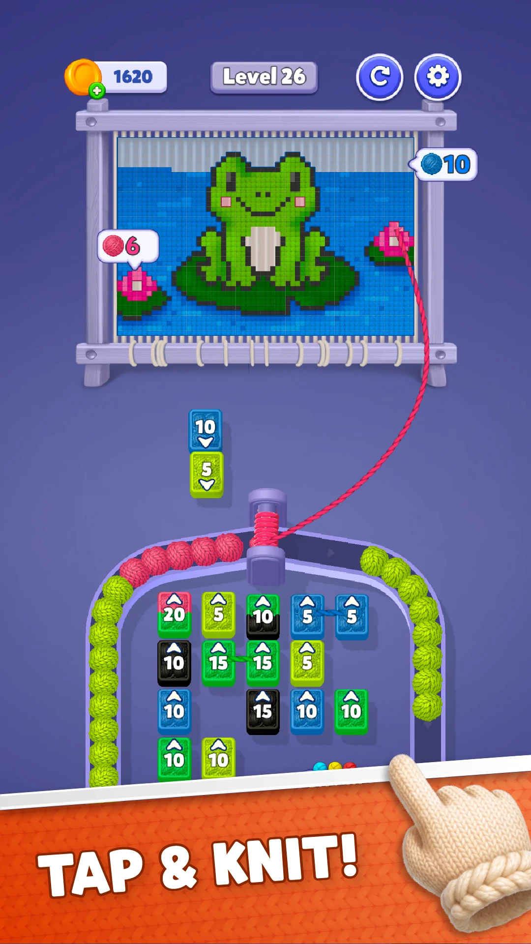 Wool Jam: Yarn Loop Puzzle screenshot